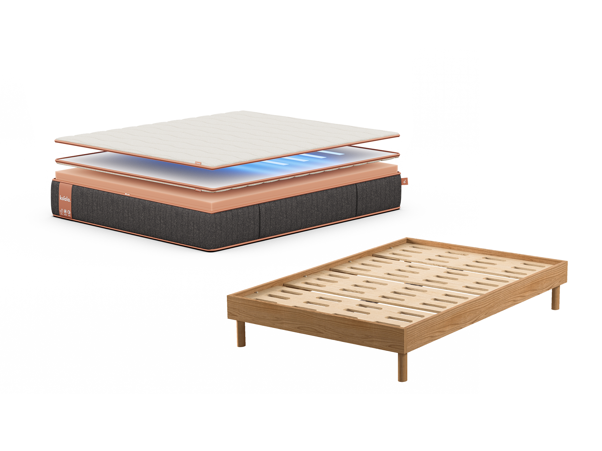 コアラマットレスシュプリーム PolarBands® + コアラアーバンベッド コアラマットレスシュプリーム PolarBands® + コアラアーバンベッド