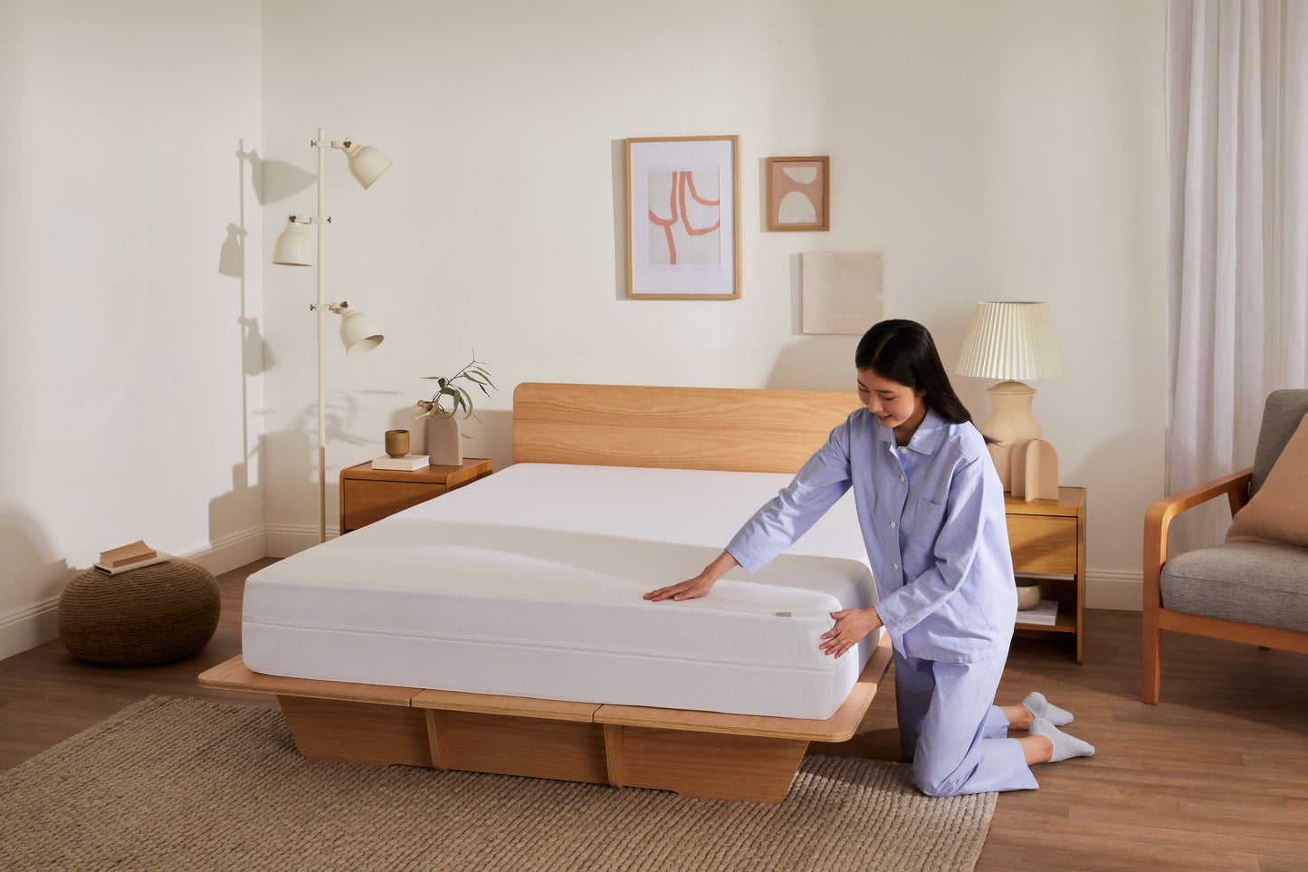 コアラマットレス保護カバー