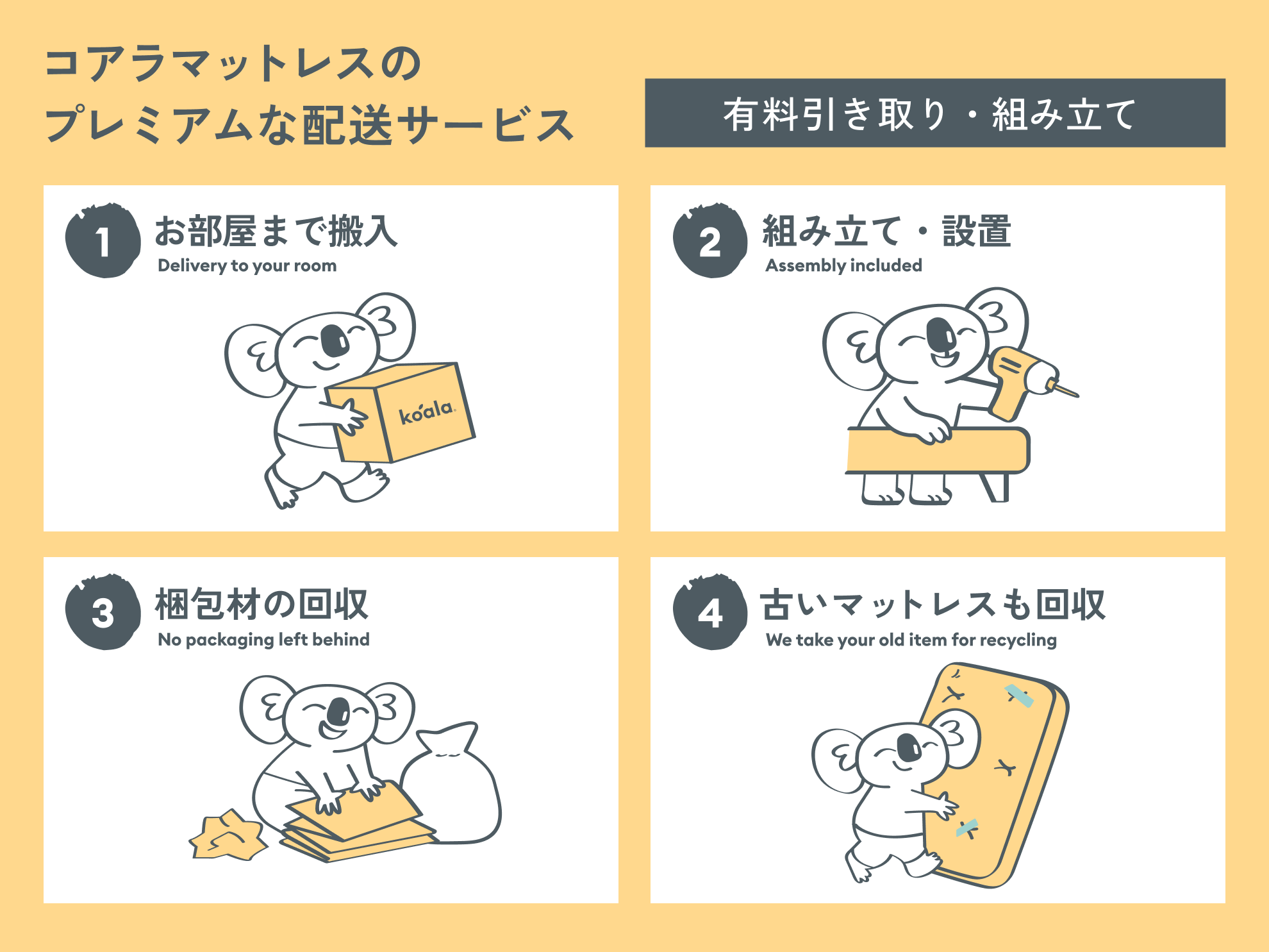 コアラペブルビーチクッションカバー