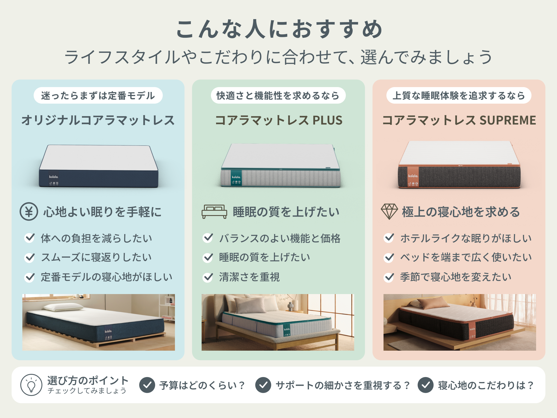 コアラマットレス プラス PLUS ✨Dサイズ ✨コアラ(R)✨新品、未使用