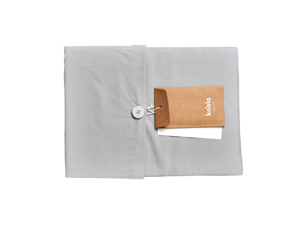 オーガニックコットンピロー(枕)カバー2枚セット｜コアラ