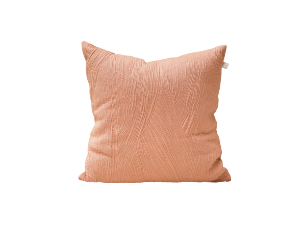 ブッシュウォーククッションカバー | やわらかな刺繍で描かれた自然の