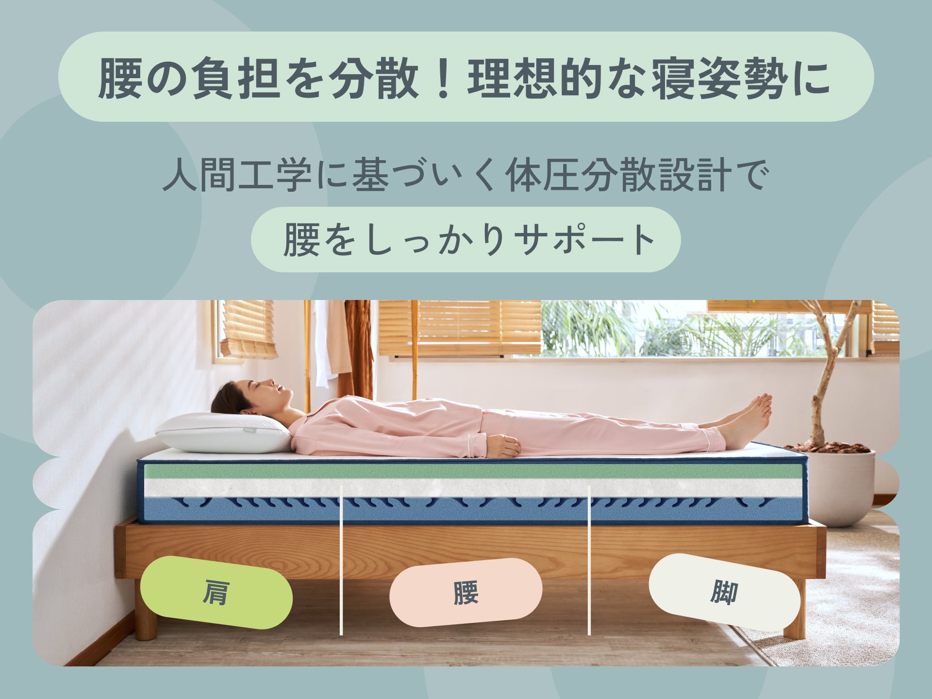 オリジナルコアラマットレス. - シングル