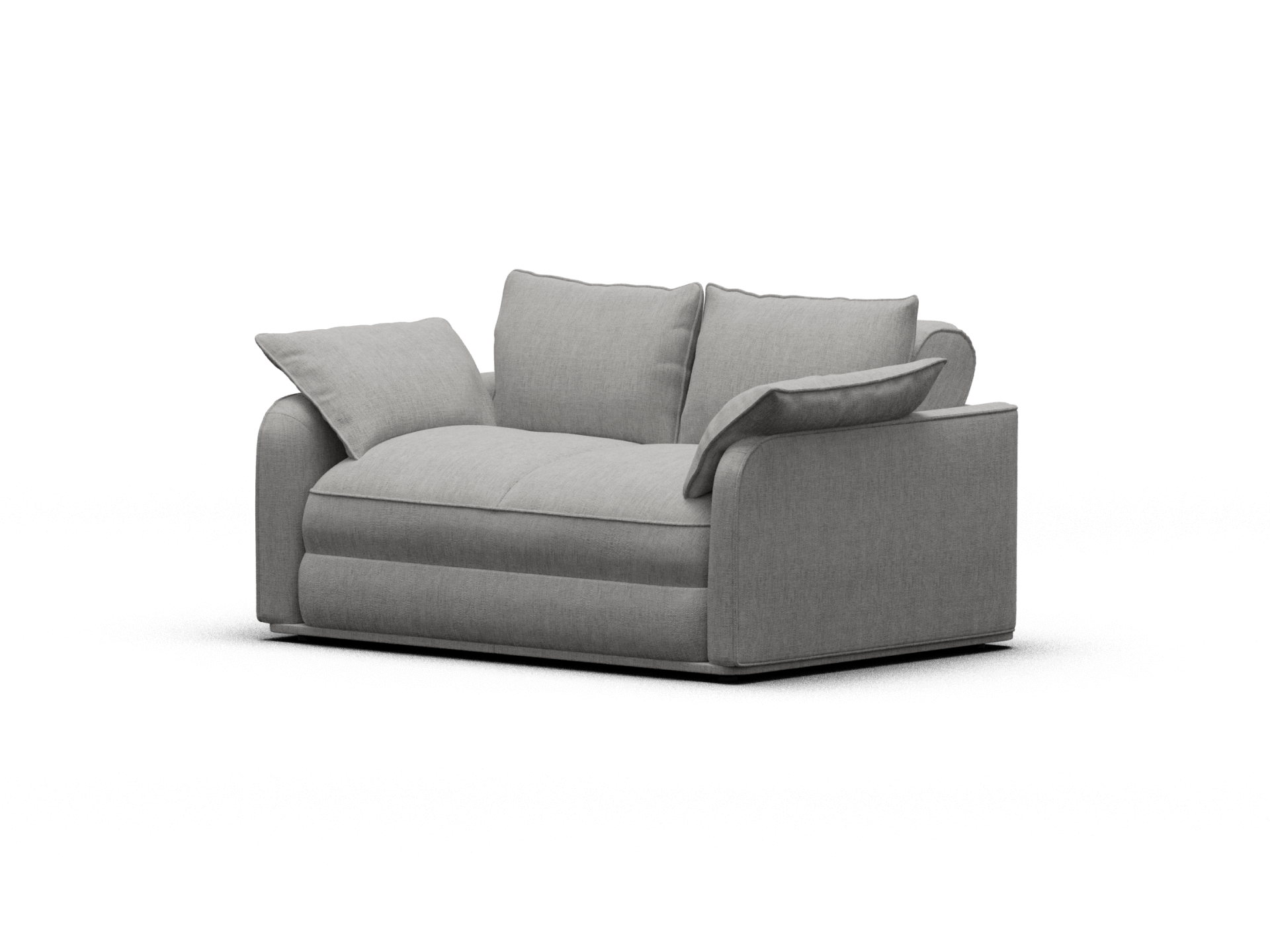 コアラソファーベッド CUSHY - 2人掛け（セミダブル） / ムーンライトシルバー (プレミアム ライン)