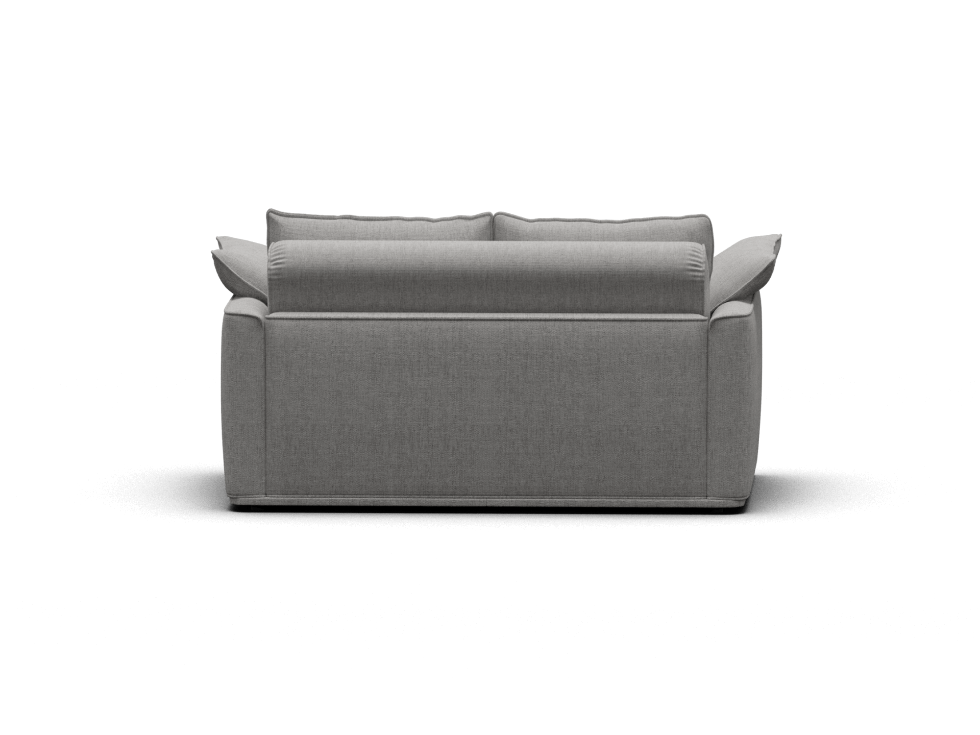 コアラソファーベッド CUSHY - 2人掛け（セミダブル） / ムーンライトシルバー (プレミアム ライン)