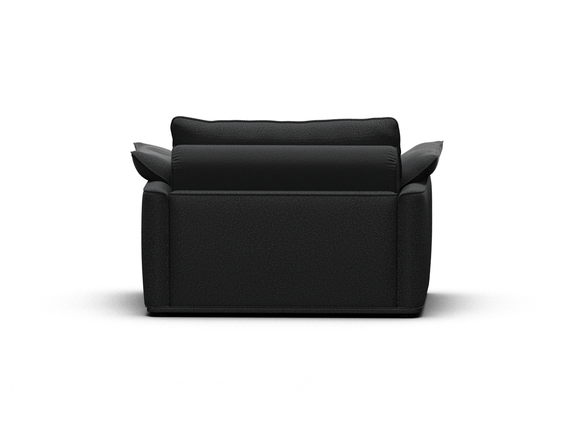 コアラソファーベッド CUSHY - 1人掛け（シングル） / チャコールグレー (クラシック ライン)