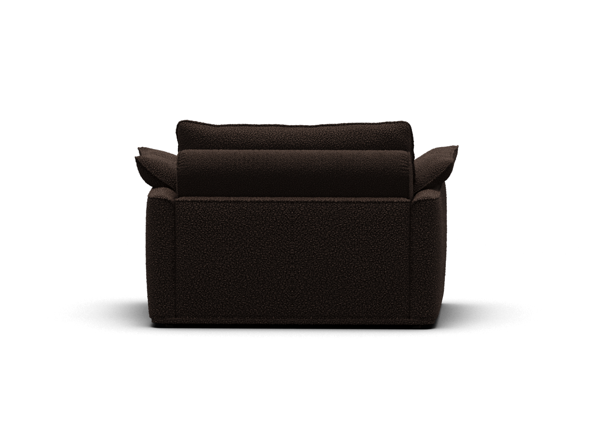 コアラソファーベッド CUSHY - 1人掛け（シングル） / カカオノワール (リュクス ライン)