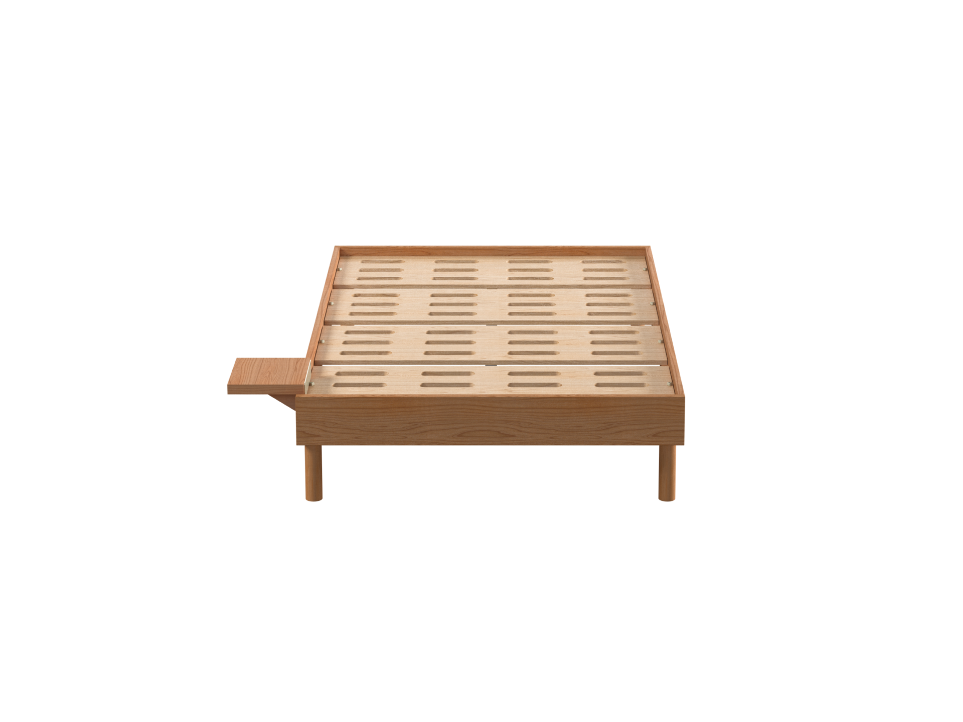 コアラアーバンベッドフレーム - セミダブル / ヘッドボードなし / ウォームアッシュ